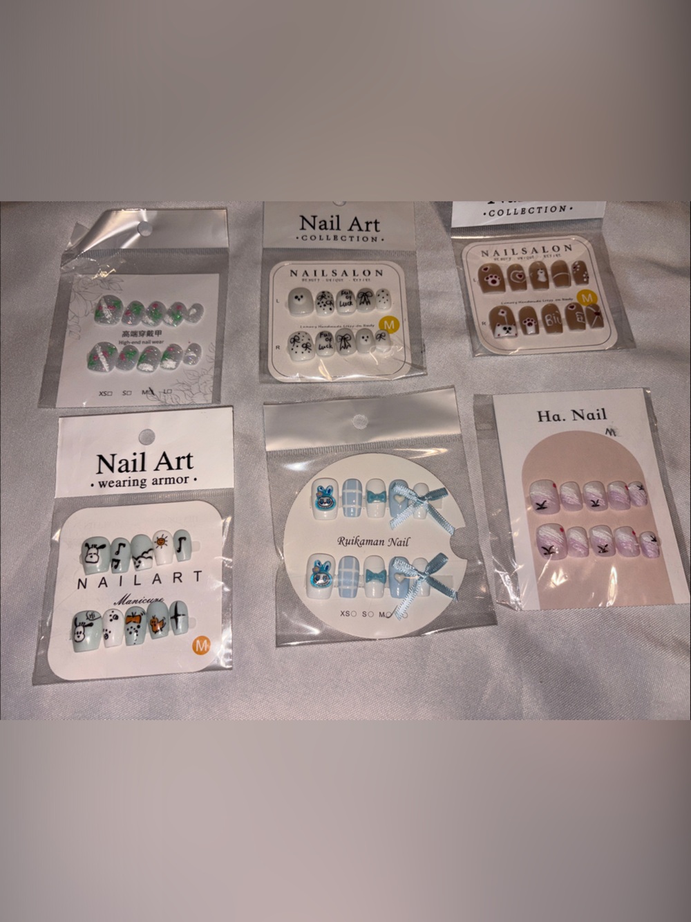 Kids/PreTeen/Teen Press-on Nails 6 PAIR